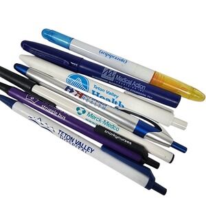 Lot of 9 Promotional Pens Medical‎ Health Pharma & Funny Nurse. Hospital Pens